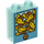 LEGO Transparent Light Blue Duplo Brick 1 x 2 x 2 with fish and biscuits with Bottom Tube (26381 / 36793)