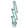 LEGO Transparentes Hellblau Electric Bolt (27256)