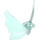 LEGO Transparent Light Blue Fairy Wings Pointed (77192)