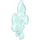 LEGO Bleu Clair Transparent Flamme avec Clip (80519)