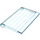 LEGO Bleu clair transparent Verre for Auto Roof 4 x 4 avec Saillies