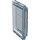 LEGO Bleu clair transparent Verre for Porte avec lèvre supérieure et inférieure (4183)