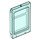 LEGO Transparentes Hellblau Glas for Tür mit Ober- und Unterlippe (4183)