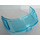 LEGO Transparent Light Blue Glass for Plane Front 6 x 1 x 4 (49596 / 87612)