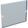 LEGO Bleu clair transparent Verre for Fenêtre 1 x 4 x 3 (sans Cercle) (3855)