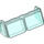 LEGO Transparent Light Blue Glass for Windscreen 2 x 6 x 2 (13756 / 35168)