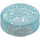 LEGO Transparent Light Blue Glitter Tile 1 x 1 Round (35381 / 98138)