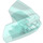 LEGO Bleu clair transparent Hero Factory Armor avec Douille à rotule Taille 4 (14533 / 90640)