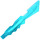 LEGO Transparentes Hellblau Ice Schwert mit Marbled Weiß (11439 / 21548)