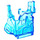 LEGO Transparentes Hellblau Icecage mit Tubeside 2 x 4 x 3 (15091)