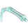 LEGO Transparent Light Blue Long Leg with Axle (15107)