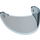 LEGO Transparant Lichtblauw Minifig Helm Vizier (2447 / 35334)