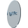 LEGO Transparent Light Blue Oval Shield (30947 / 92747)