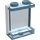 LEGO Transparentes Hellblau Panel 1 x 2 x 2 mit Seitenstützen, Hohlbolzen (35378 / 87552)
