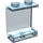 LEGO Bleu clair transparent Panneau 1 x 2 x 2 sans supports latéraux, tenons creux (4864 / 6268)
