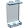 LEGO Transparentes Hellblau Panel 1 x 2 x 3 ohne seitliche Stützen, solide Bolzen (2362 / 30009)