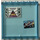 LEGO Bleu clair transparent Panneau 1 x 6 x 5 avec Pyramide et dumbbells Autocollant (59349)