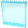LEGO Transparent Light Blue Panel 1 x 6 x 5 with Rolled up Blind Sticker (59349)