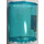 LEGO Bleu clair transparent Panneau 4 x 4 x 6 Incurvé avec Warning Hot Water Autocollant (30562)