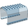 LEGO Transparentes Hellblau Panel 6 x 8 x 4 Fuselage (42604 / 55539)