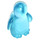 LEGO Bleu clair transparent Penguin (68940)