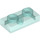 LEGO Transparent Light Blue Plate 1 x 2 (3023 / 28653)