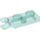 LEGO Transparent Light Blue Plate 1 x 2 with Horizontal Clip on End (42923 / 63868)