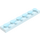 LEGO Transparent Light Blue Plate 1 x 6 (3666)