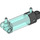 LEGO Transparent Light Blue Pneumatic Cylinder - Two Way (47225 / 63855)