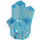 LEGO Transparent Light Blue Rock 1 x 1 with 5 Points (28623 / 30385)