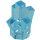 LEGO Transparent Light Blue Rock 1 x 1 with 5 Points (28623 / 30385)