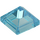 LEGO Transparent Light Blue Slope 1 x 1 x 0.7 Pyramid (22388 / 35344)