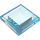 LEGO Bleu clair transparent Pente 1 x 1 x 0.7 Pyramide (22388 / 35344)