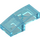 LEGO Transparent Light Blue Slope 1 x 2 Curved (11477)
