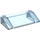 LEGO Transparant Lichtblauw Helling 3 x 6 (25°) met binnenmuren (3939 / 6208)