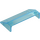 LEGO Gennemsigtig lyseblå Skråning 3 x 6 (25°) uden indre vægge (35283 / 58181)