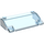 LEGO Transparant Lichtblauw Helling 3 x 6 (25°) zonder binnenmuren (35283 / 58181)