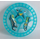 LEGO Transparent Light Blue Technic Disk 5 x 5 with Crab (32359)