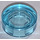 LEGO Transparente celeste Plana 1 x 1 Circular (35381 / 98138)