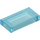 LEGO Transparent Light Blue Tile 1 x 2 with Groove (3069 / 30070)