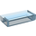 LEGO Bleu clair transparent Tuile 1 x 2 avec rainure (3069 / 30070)