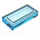 LEGO Bleu clair transparent Tuile 1 x 2 avec rainure (3069 / 30070)