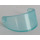 LEGO Transparent Light Blue Visor - Standard (2447 / 35334)