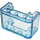 LEGO Transparentes Hellblau Windschutzscheibe 2 x 4 x 2 (4594 / 35160)
