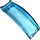 LEGO Transparent Light Blue Windscreen 2 x 5 x 2 with Handle (35375 / 92474)