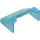 LEGO Transparant lichtblauw Voorruit 4 x 3 x 1.3 met Hollow Noppen (35279 / 57783)