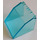 LEGO Transparent Light Blue Windscreen 4 x 4 x 3 with Hinge (2620)