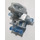 LEGO Transparentes Mittelblau Bad Roboter mit Marbled Pearl Light Grau (53988 / 55315)