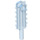 LEGO Transparent Medium Blue Chainsaw Blade (6117 / 28652)