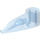 LEGO Transparent Medium Blue Claw with Axle Hole (Bionicle Eye) (41669 / 48267)